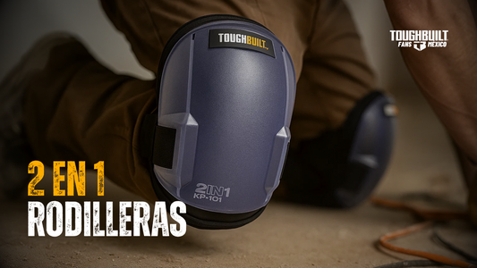 Descubre las Rodilleras 2 en 1 TB-KP-101 de Toughbuilt 🛠️
