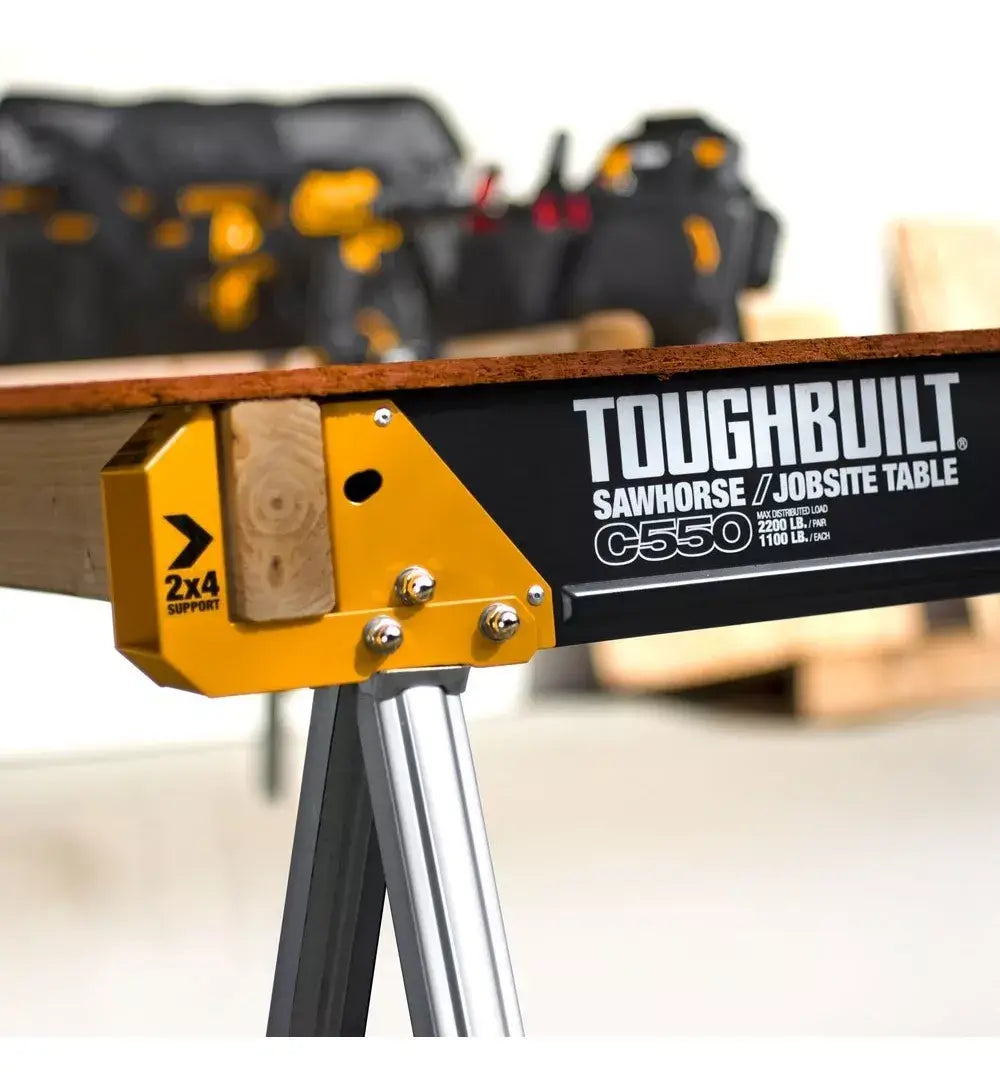 2pack Mesa Trabajo Plegable Toughbuilt Tbc550 Multiproposito