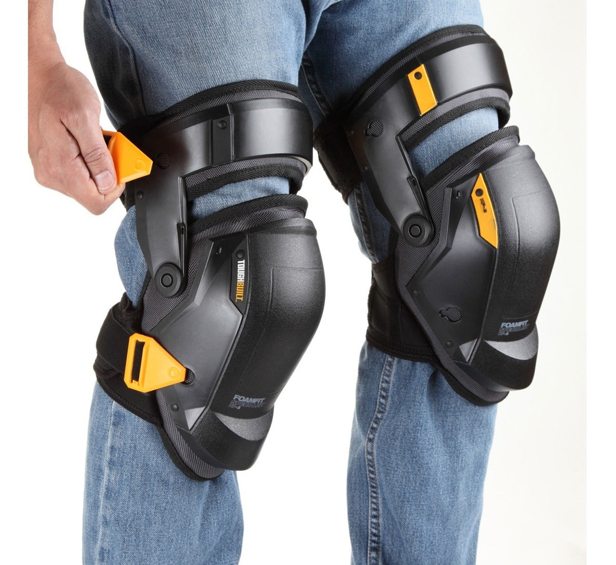 ToughBuilt Rodilleras Estabilizadoras Muslo TB-KP-3 Tela 1680D
