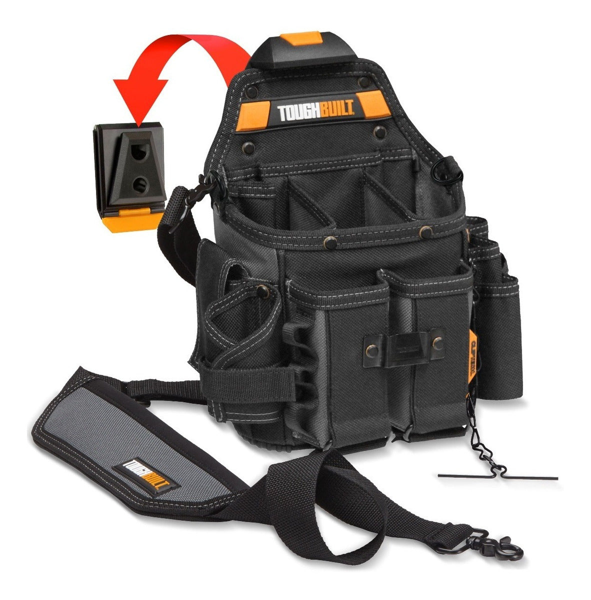 Bolsa Bandolera Porta Herramientas Electricistas Toughbuilt