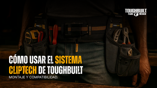 ¿Cómo usar el sistema ClipTech de Toughbuilt? ⚒️