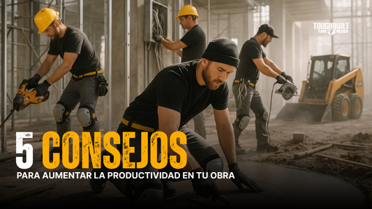 🔧 Aumenta la productividad en tu obra con estos 5 consejos