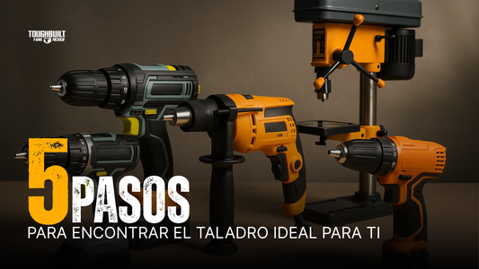 ⚡ Encuentra el taladro ideal para ti  en 5 pasos