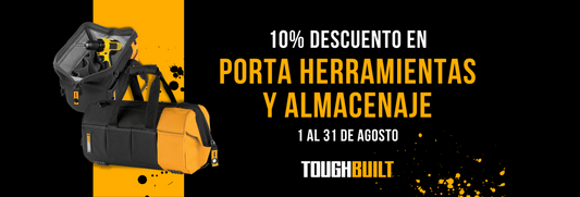 Organiza tus herramientas con estilo: Descubre los mejores portaherramientas de Toughbuilt