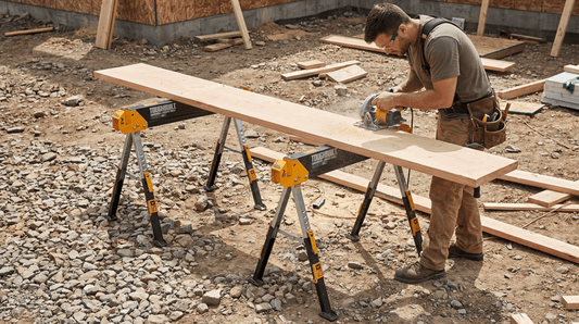 Mesas de trabajo plegables Toughbuilt la dupla que transforma tu taller