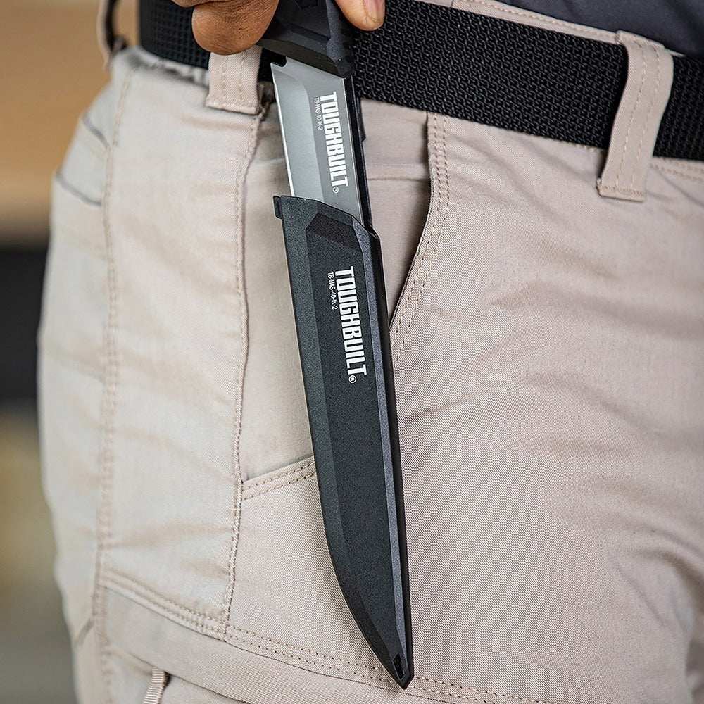 Cuchillo Con Funda Toughbuilt Para Corte De Aislamiento