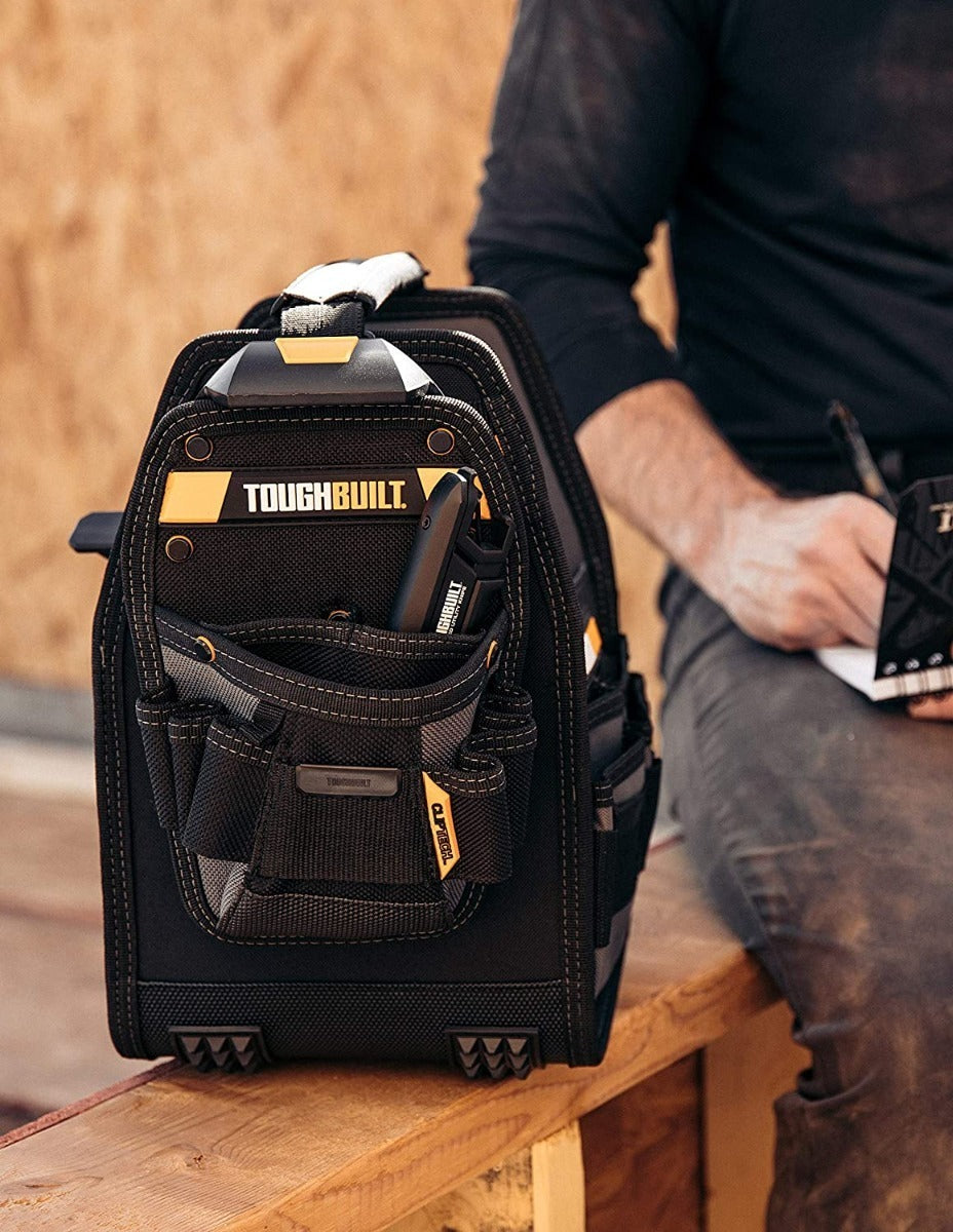 Portaherramientas + Morral Tbct1808 Toughbuilt 31 Bolsillos