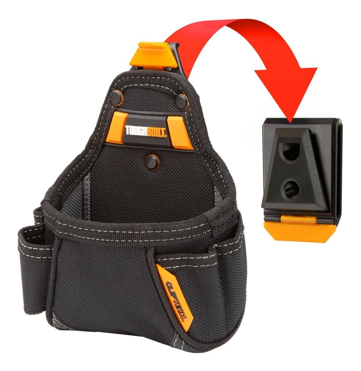 Bolsa Porta Herramientas De Flexometro + Cuaderno + Lapiz