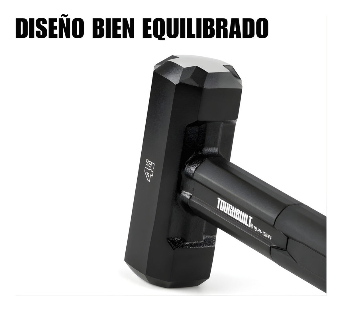 Martillo Ingeniería 4lb Fibra Vidrio Toughbuilt Tb-h1-1en-f4