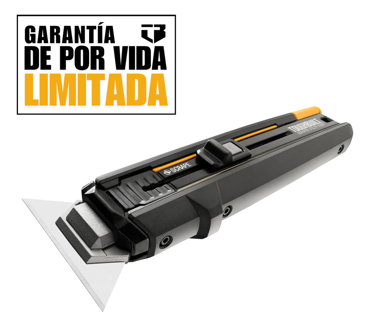 Navaja Raspador Toughbuilt Tb-h4s5-01 Cuchillo 2 En 1 + 30 H