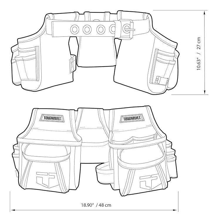 Cinturon Porta Herramientas Toughbuilt Tb-304-4