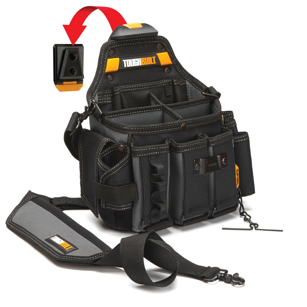 Bolsa Bandolera Porta Herramientas Electricista Toughbuilt TB-CT-104