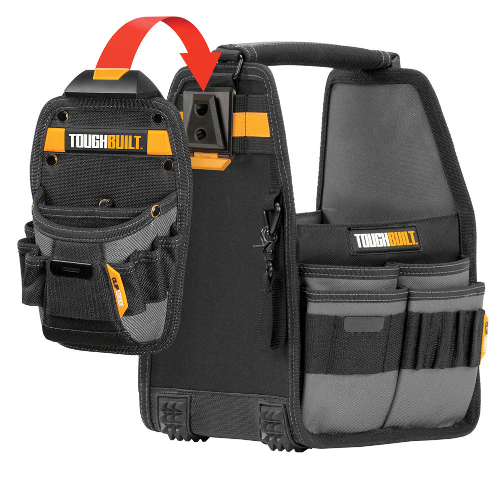 Morral de 20 cm + portaherramientas TB-CT-180-8 | Fans Toughbuilt México