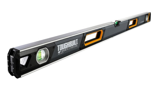 Nivel Magnético Toughbuilt TB-H2-L-48LH-M de Burbuja Iluminada de 48" (122cm) | Fans Toughbuilt México