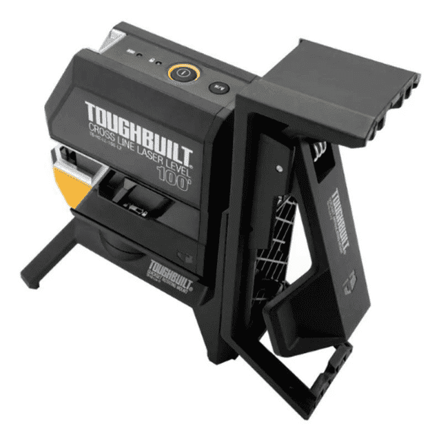 Nivel Láser de Líneas Cruzadas ToughBuilt TB-H2-LL-100-L2 de 30.5 Metros (100') | Fans Toughbuilt México