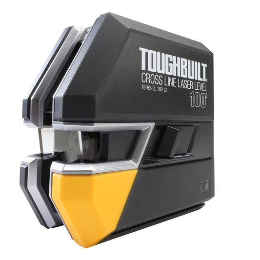 Nivel Láser de Líneas Cruzadas ToughBuilt TB-H2-LL-100-L2 de 30.5 Metros (100') | Fans Toughbuilt México