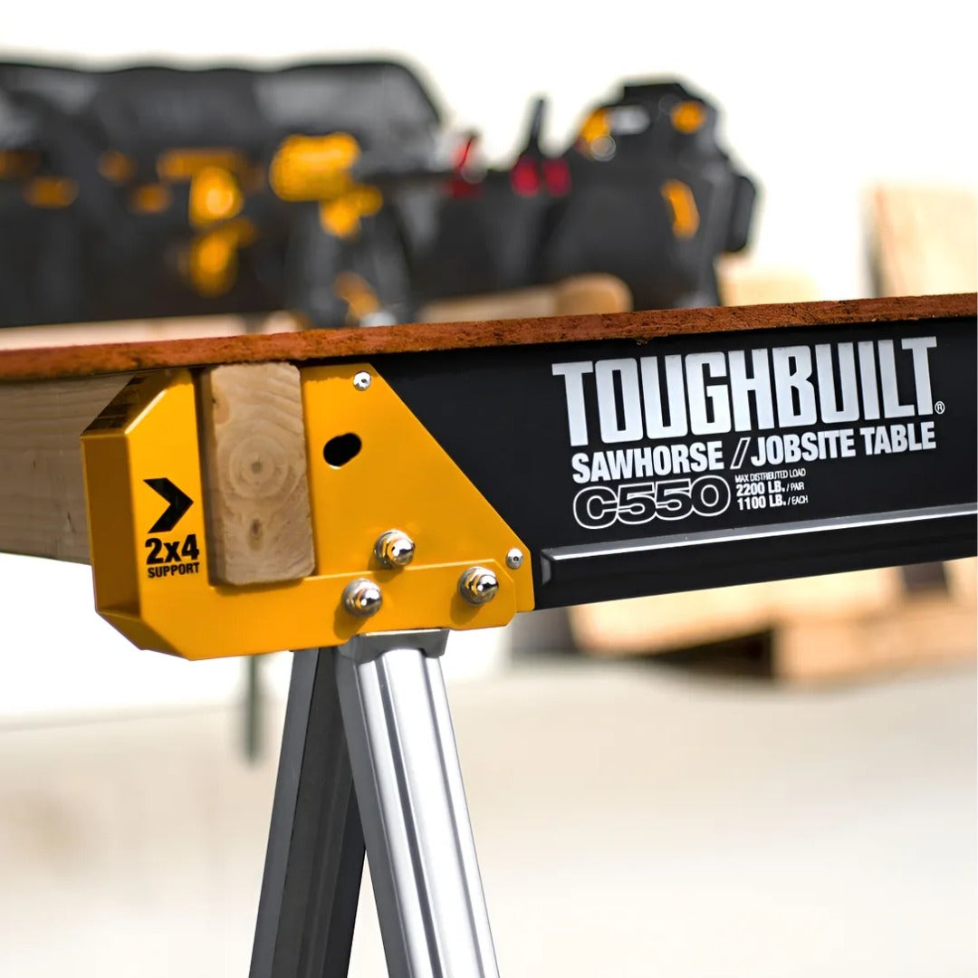 Mesa Trabajo Portatil Multiproposito Carpintero Toughbuilt TB-C550