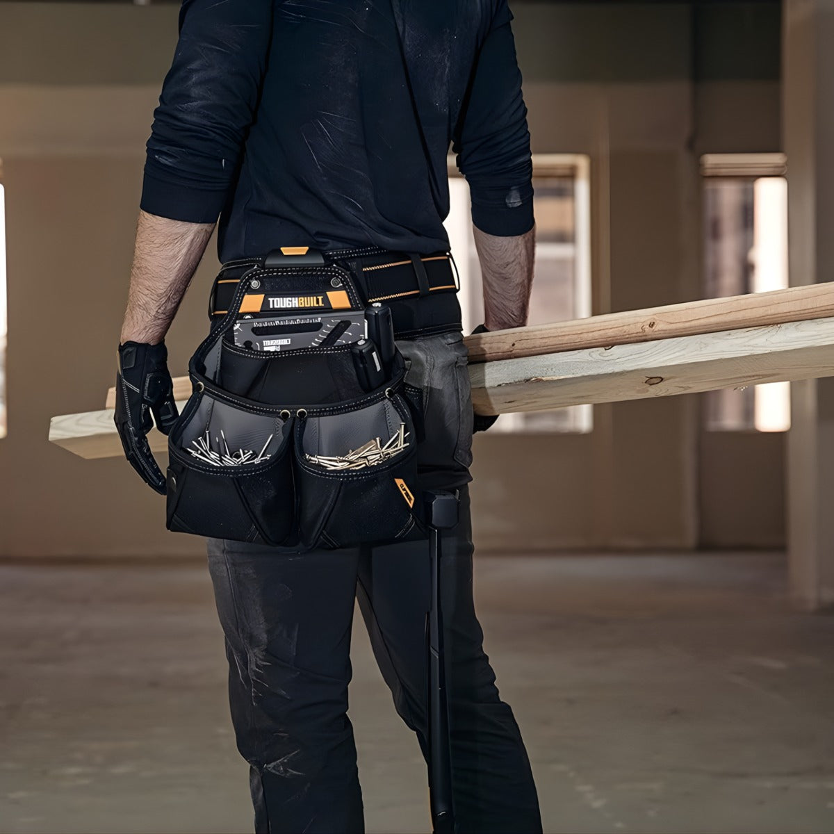 Bolsa Carpintería Toughbuilt Tb-ct-02 Con Cinturón Cliptech