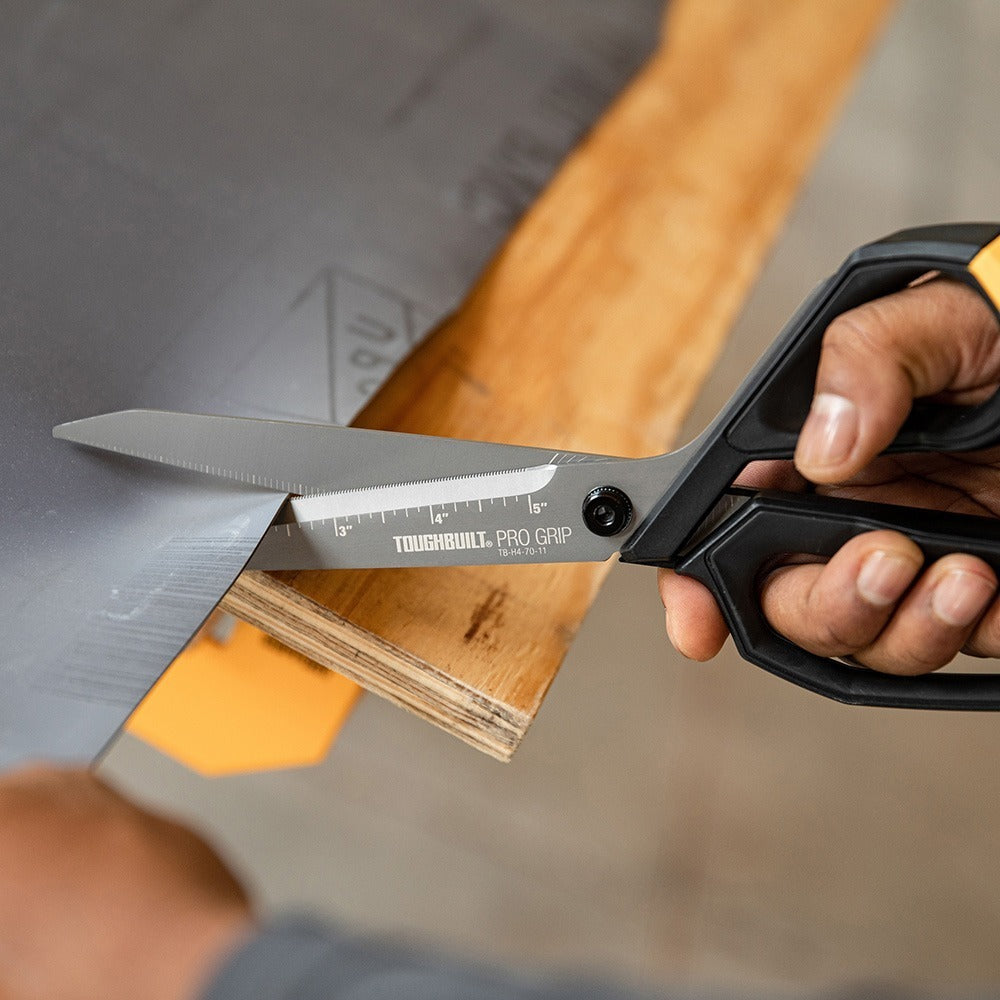 Tijera Uso Industrial Toughbuilt Tbh47011 Acero Inox Sastre