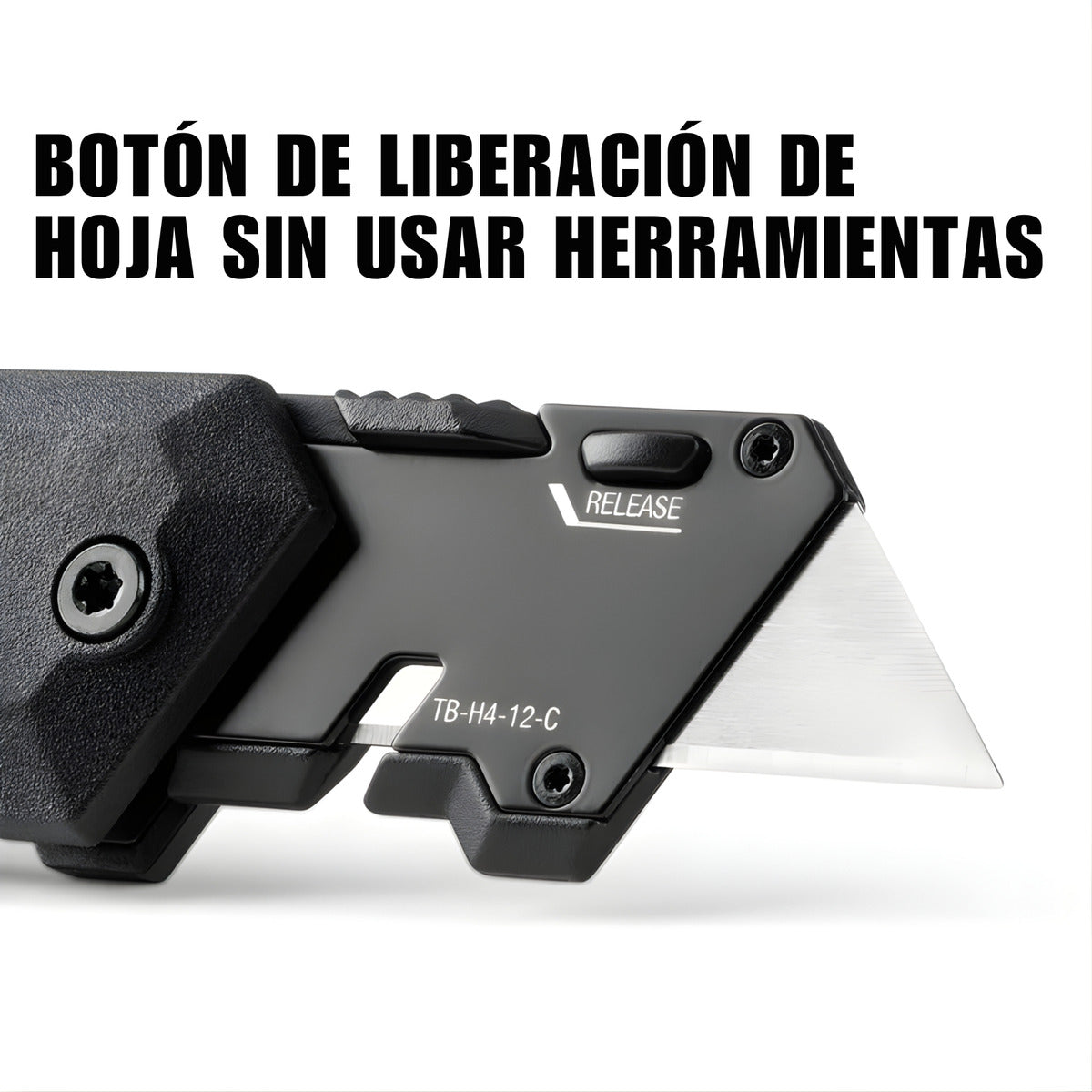 Navaja Multiusos Plegable Subcompacta Toughbuilt Tb-h4-12-c