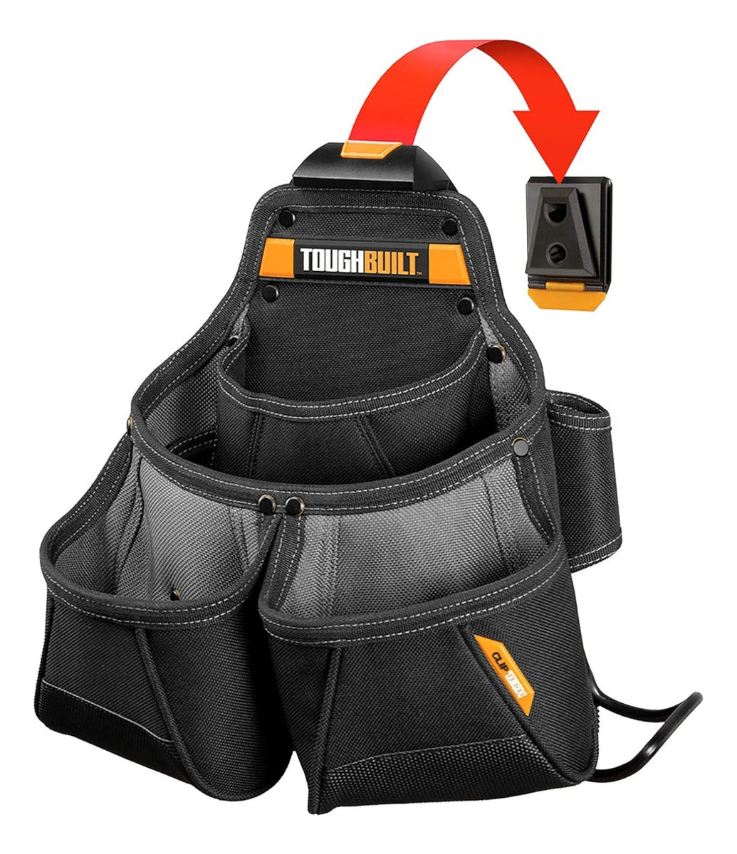 Bolsa Carpintería Toughbuilt Tb-ct-02 Con Cinturón Cliptech