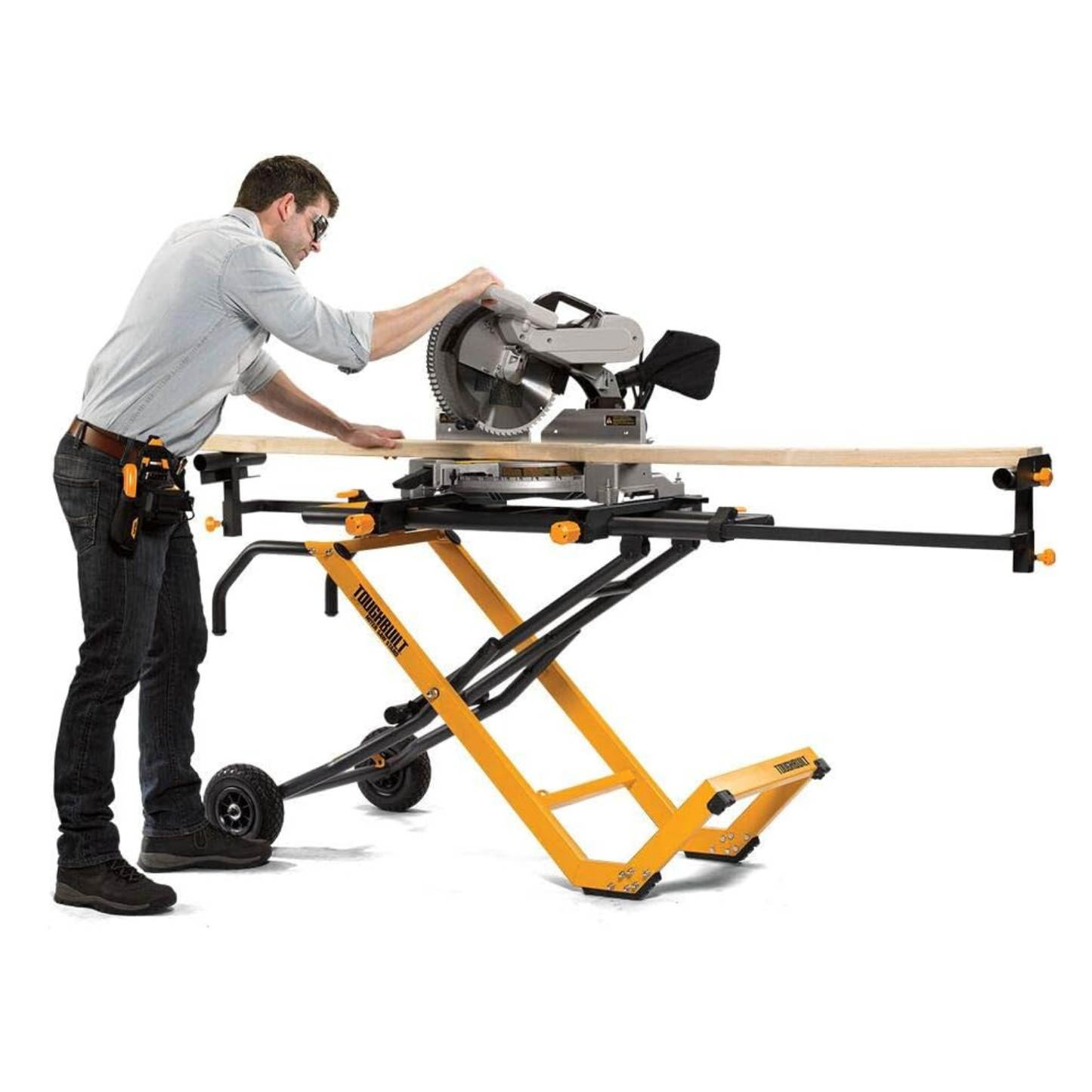 ToughBuilt Soporte Sierra Ingletadora TB-S600 Extensión 3m Acero