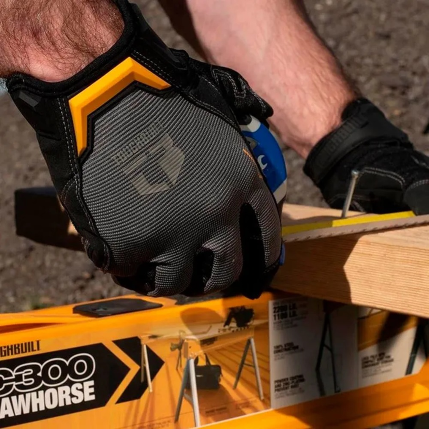 Guantes de trabajo Toughbuilt TB-G03 Uso Rudo