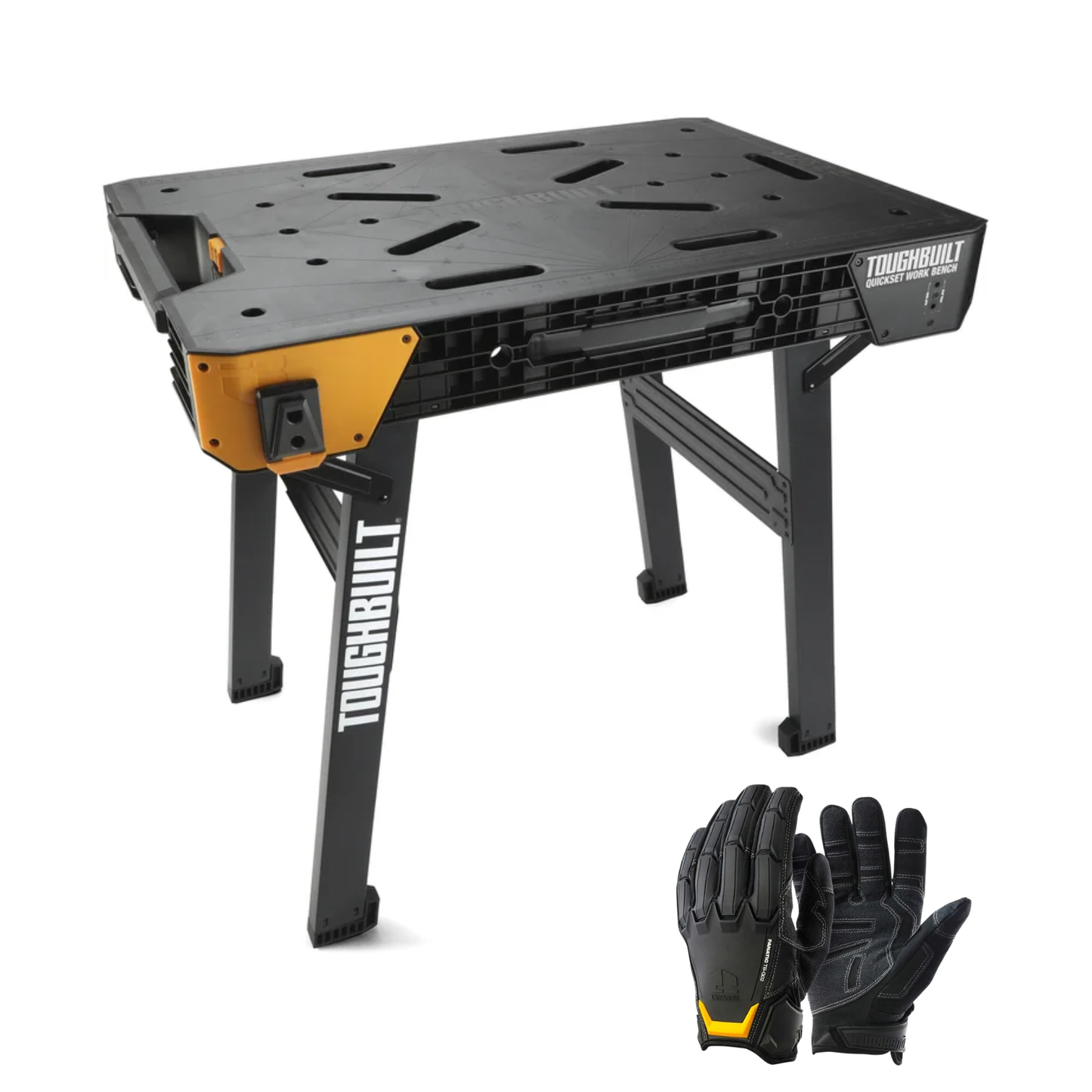 ToughBuilt Mesa de Trabajo Plegable TB-WB700 Carga 450 kg
