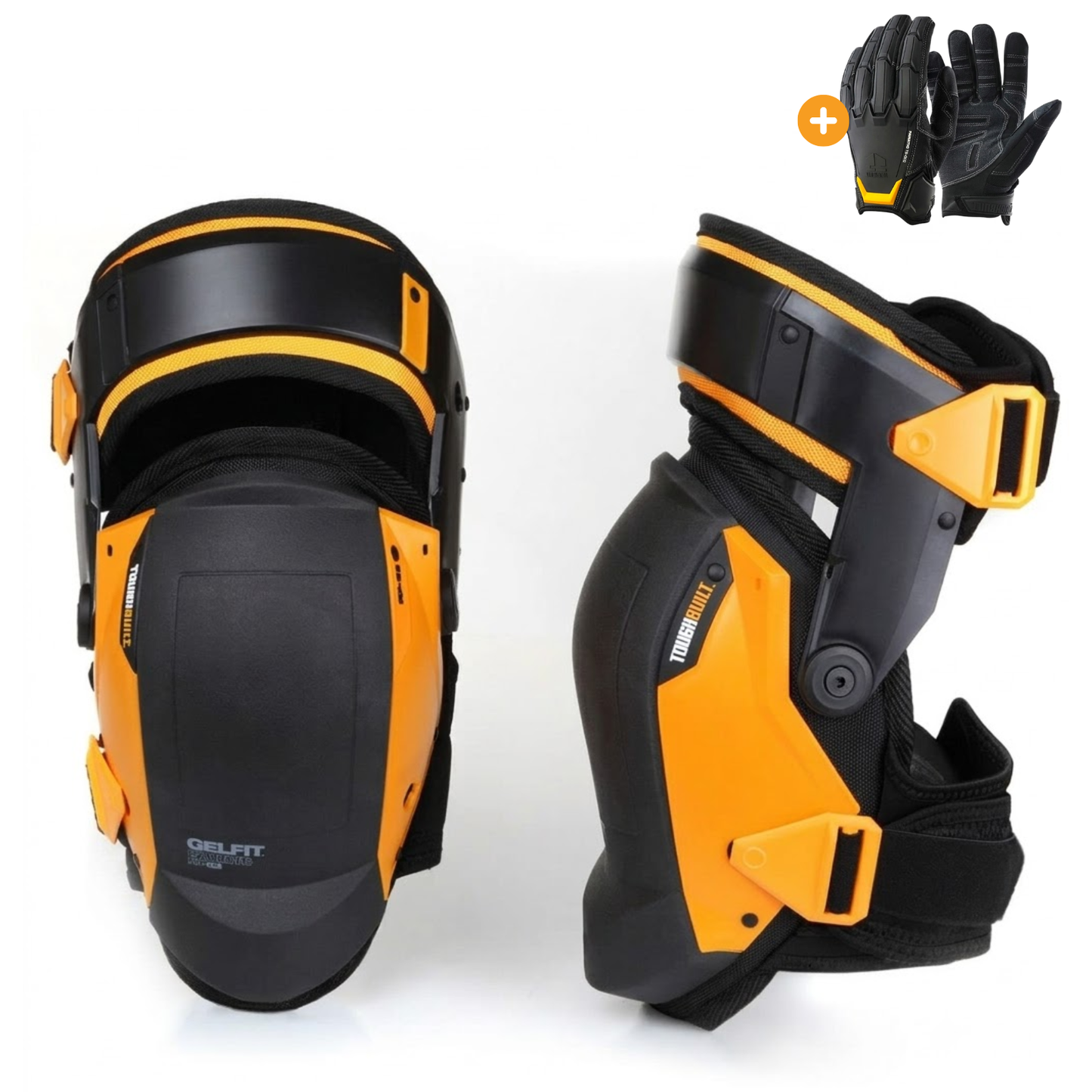 ToughBuilt Rodilleras GelFit Fanatic TB-KP-G3 Soporte de Muslo