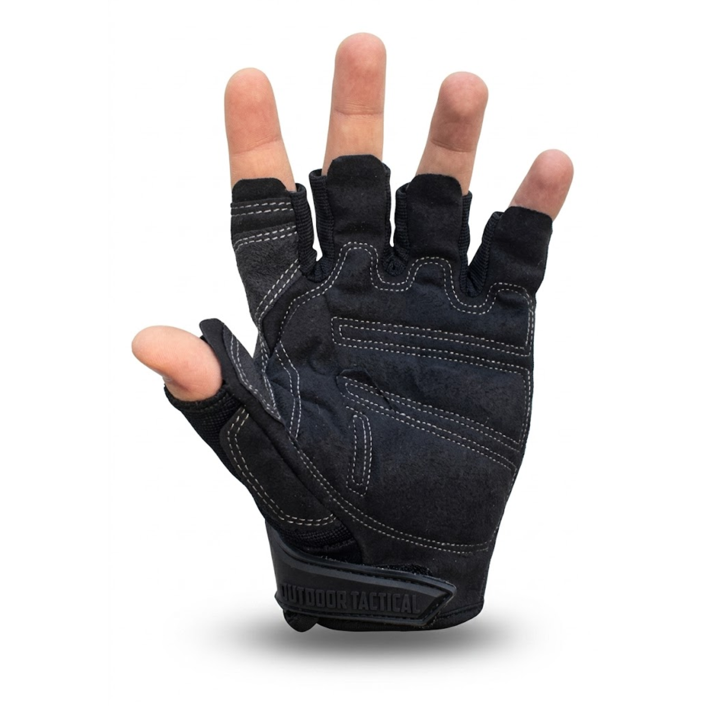 Guantes medio dedo Toughbuilt TB-G06 resistentes a abrasión