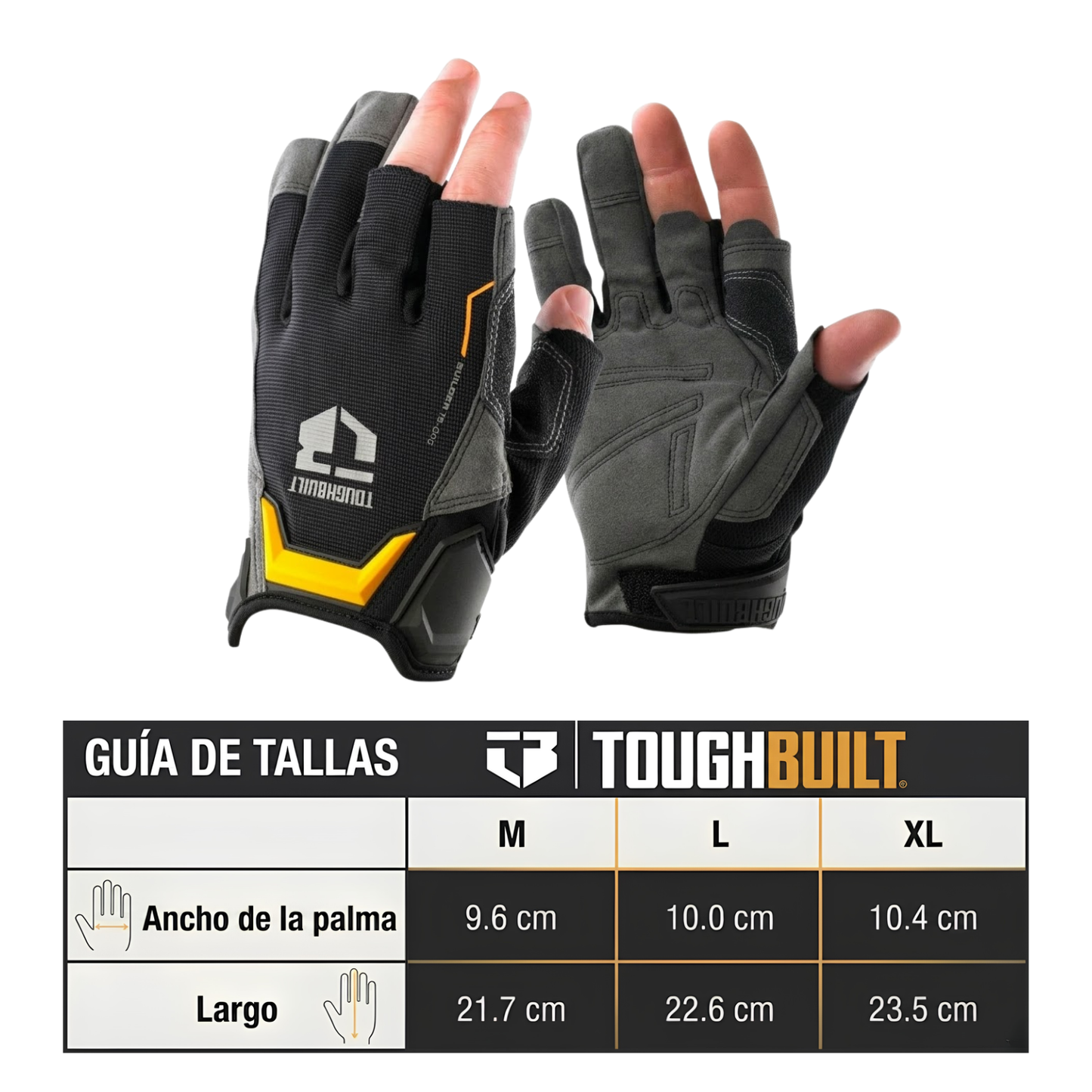 Guantes Trabajo Toughbuilt TB-G05 Construcción Carpintería