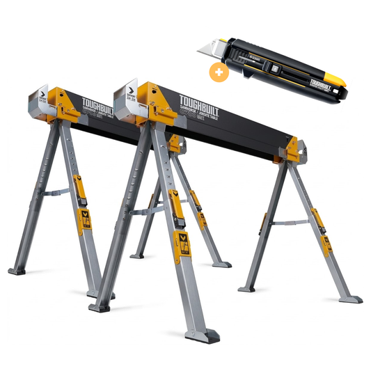 Caballetes TB-C700 + Navaja Raspadora 2 en 1 ToughBuilt