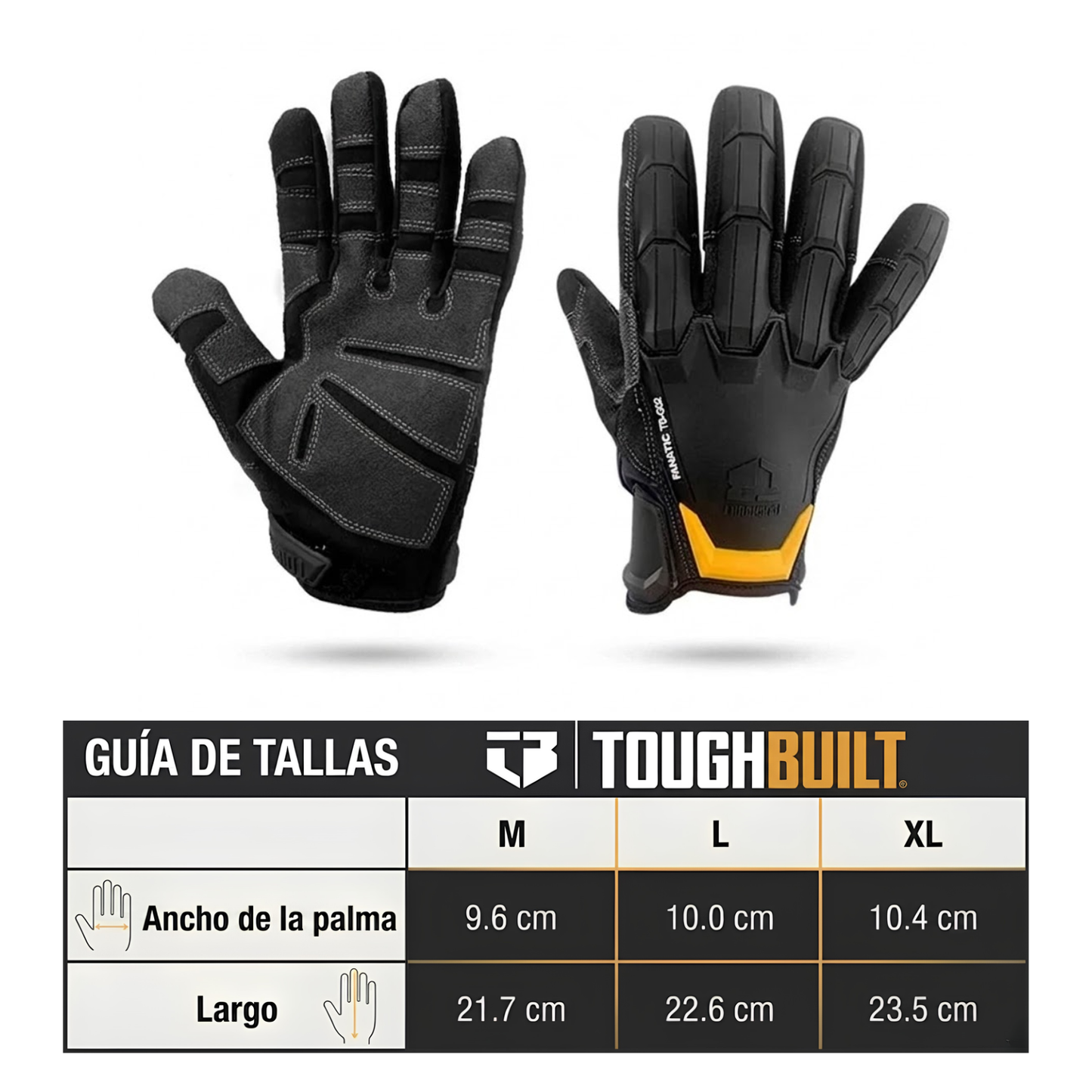 Guantes De Trabajo Toughbuilt TB-G02