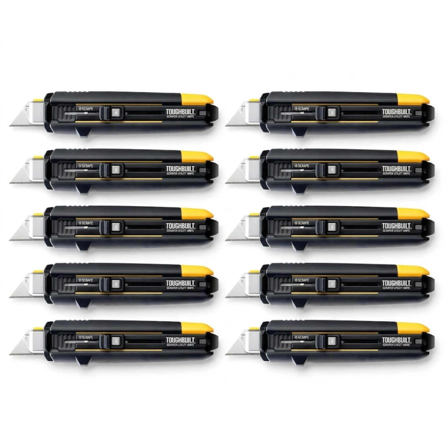 Pack 10 Cuchillas Raspador Toughbuilt TB-H4S5-01