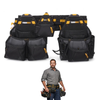 Bolsas Porta Herramientas 36 Bolsillos + Cinturon Toughbuilt