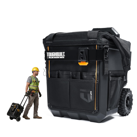 Caja Porta Herramientas Toughbuilt Tbct6114 Con Ruedas Nylon