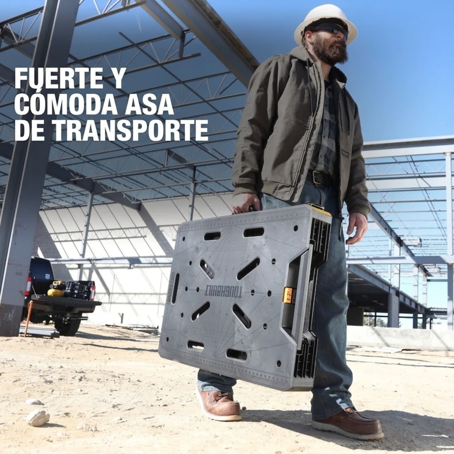 ToughBuilt Mesa de Trabajo Plegable TB-WB700 Carga 450 kg