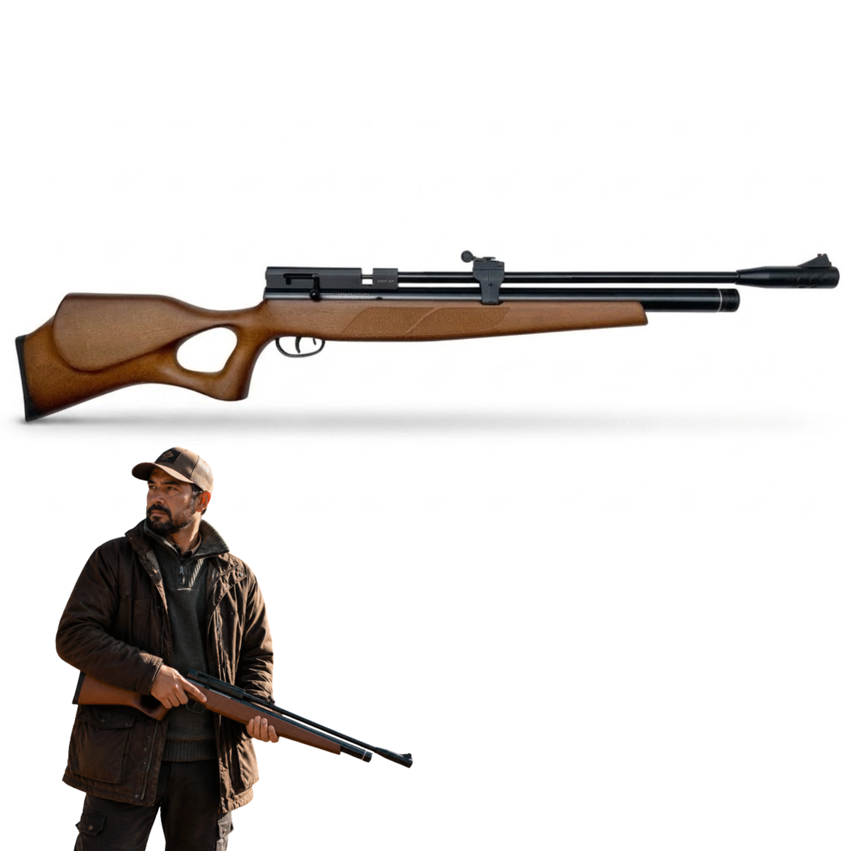Rifle De Aire Pcp 3000 Psi 10 Tiros Commander Beeman Mendoza