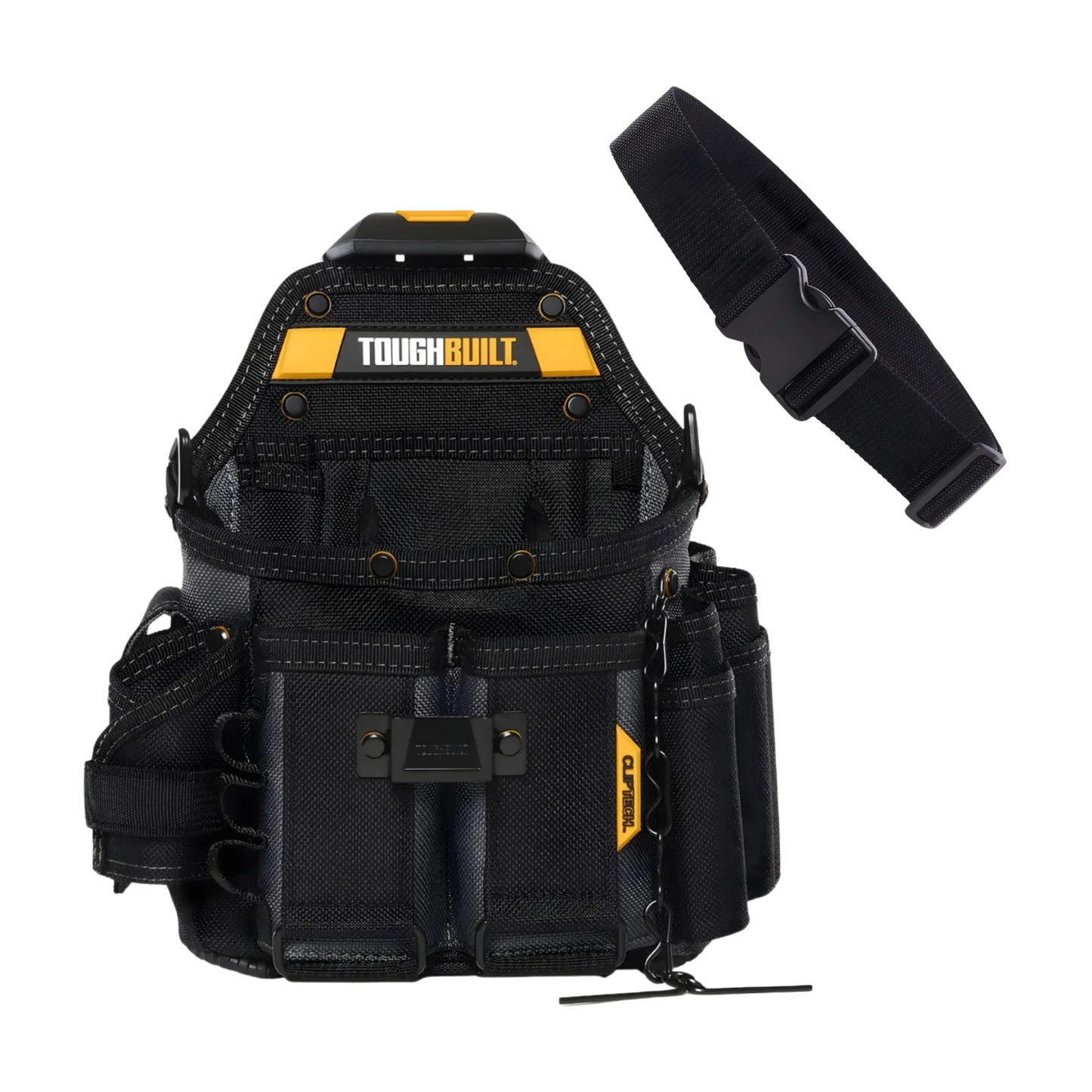 Bolsa Electricista Toughbuilt Tb-ct-114 + Cinturón Cliptech