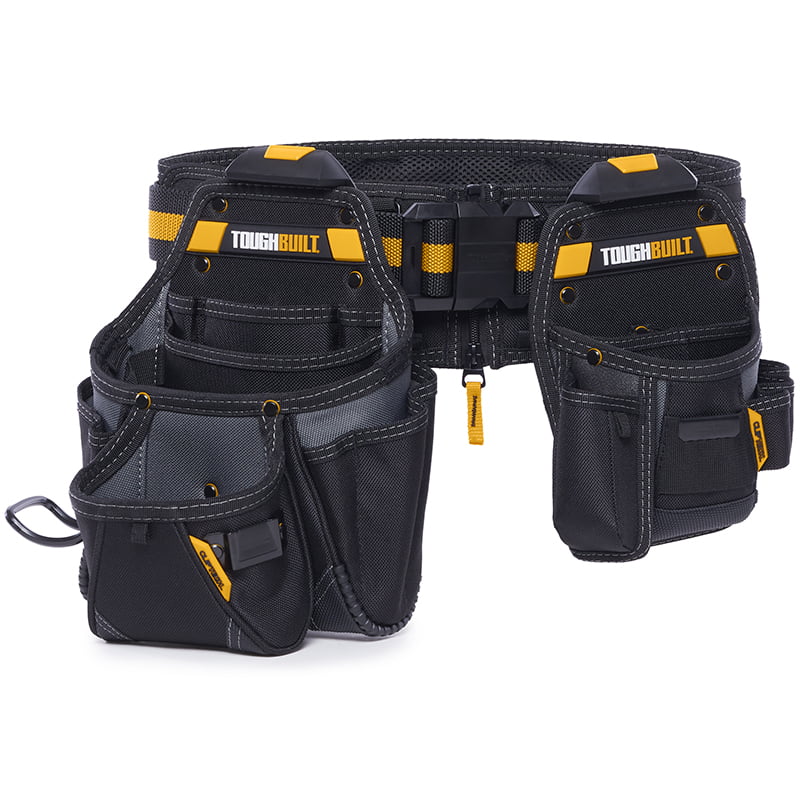 Tirantes de cinturón de herramientas, tirantes de bolsa de herramientas  para cinturón de herramientas, incluye bolsa para teléfono, soporte para